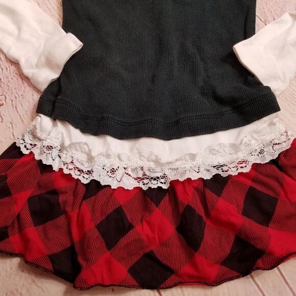 Knit Works longsleeve dress 3/4t - Picture 2 of 3